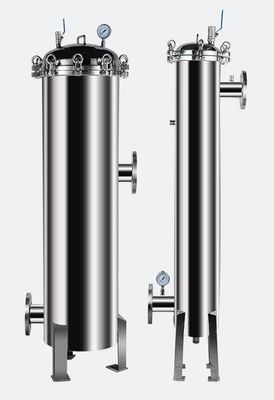 62KG Stainless Steel Bag Filter Housing Industrial Pressure Fluid Filter for Food Shop