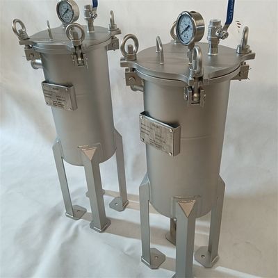 304 Stainless Steel Industrial-Grade Liquid Bag Filter Solution for Printing Industry
