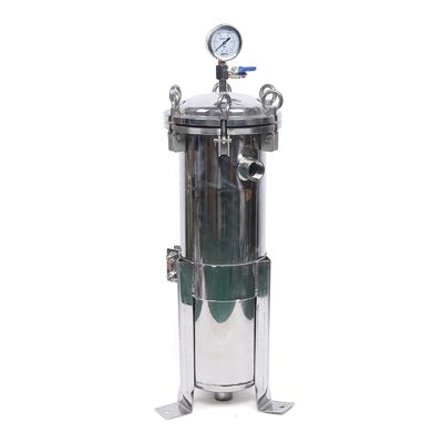 304 Stainless Steel Industrial-Grade Liquid Bag Filter Solution for Printing Industry