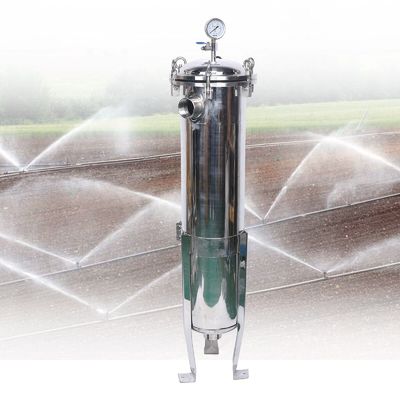Solid-Liquid Separation Stainless Steel Bag Filter Housing for Energy Mining Industry