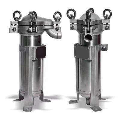 Solid-Liquid Separation Stainless Steel Bag Filter Housing for Energy Mining Industry