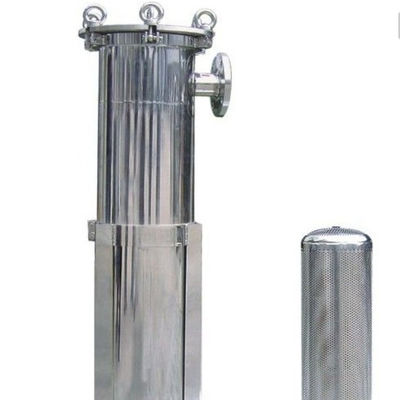 1" FNPT In/Out Industrial Strength Stainless Steel Filter Bag Housing for Farms 62 KG