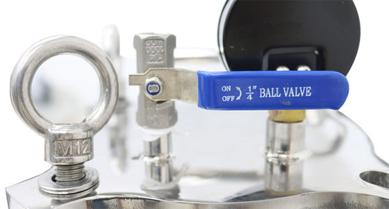 1" FNPT In/Out Industrial Strength Stainless Steel Filter Bag Housing for Farms 62 KG