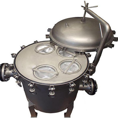 Stainless Steel Multi Bag Filter Housing 2P2S for Long-Lasting Wastewater Filtration