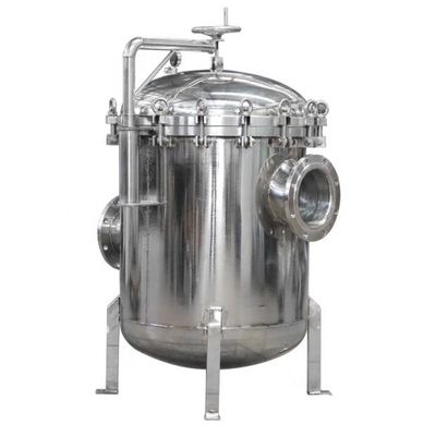 Stainless Steel Multi Bag Filter Housing 2P2S for Long-Lasting Wastewater Filtration