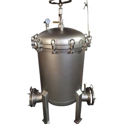 Stainless Steel Multi Bag Filter Housing 2P2S for Long-Lasting Wastewater Filtration