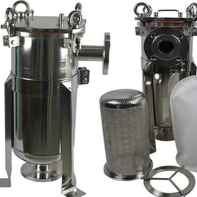 Farms SS 316 304 Stainless Steel Bag Filter Housing For Food And Beverage Weight 62KG