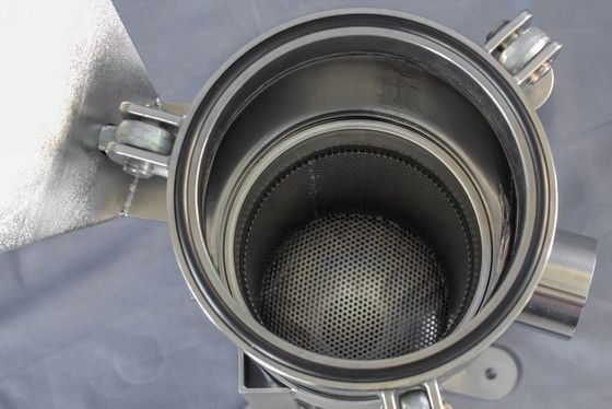 62KG Industrial Grade Bag Filter Housing in 304 Stainless Steel for Garment Shops