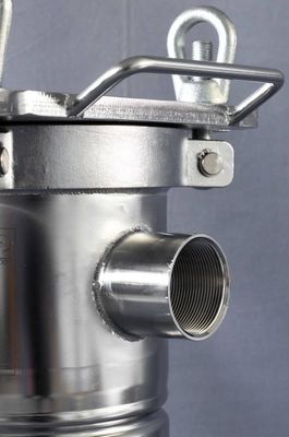 62KG Industrial Grade Bag Filter Housing in 304 Stainless Steel for Garment Shops