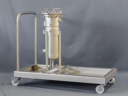 62KG Industrial Grade Bag Filter Housing in 304 Stainless Steel for Garment Shops