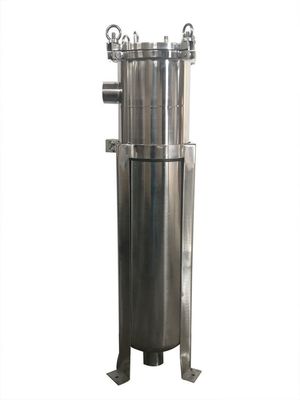 Building Material Shops 62KG 304 Stainless Steel Bag Filter Housing for Solid-Liquid Separation