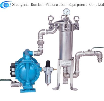 Customized Precision Pressure Single Bag Filter Housing For Oil Filtration